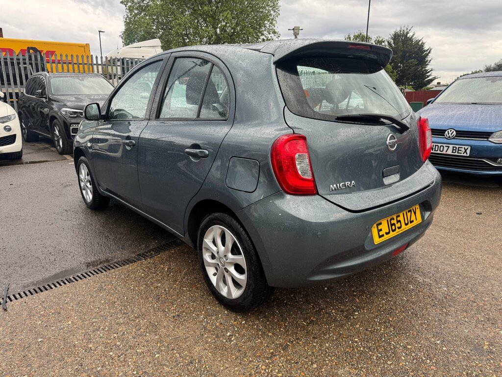 Nissan Micra 1.2 Acenta Hatchback Cvt Euro 5 80 Ps Grey #6