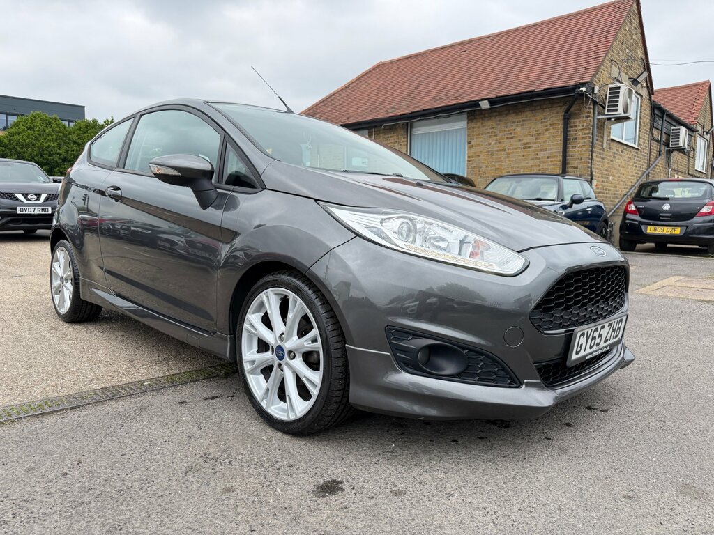 Ford Fiesta 1.0T Ecoboost Zetec S Hatchback GY65ZHB Grey #3