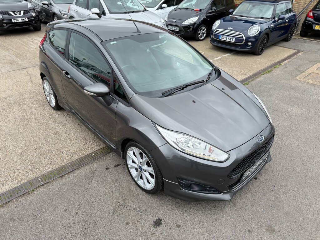 Ford Fiesta 1.0T Ecoboost Zetec S Hatchback GY65ZHB Grey #2