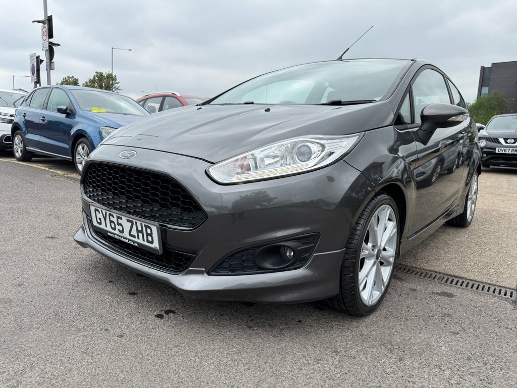 Ford Fiesta 1.0T Ecoboost Zetec S Hatchback GY65ZHB Grey #4