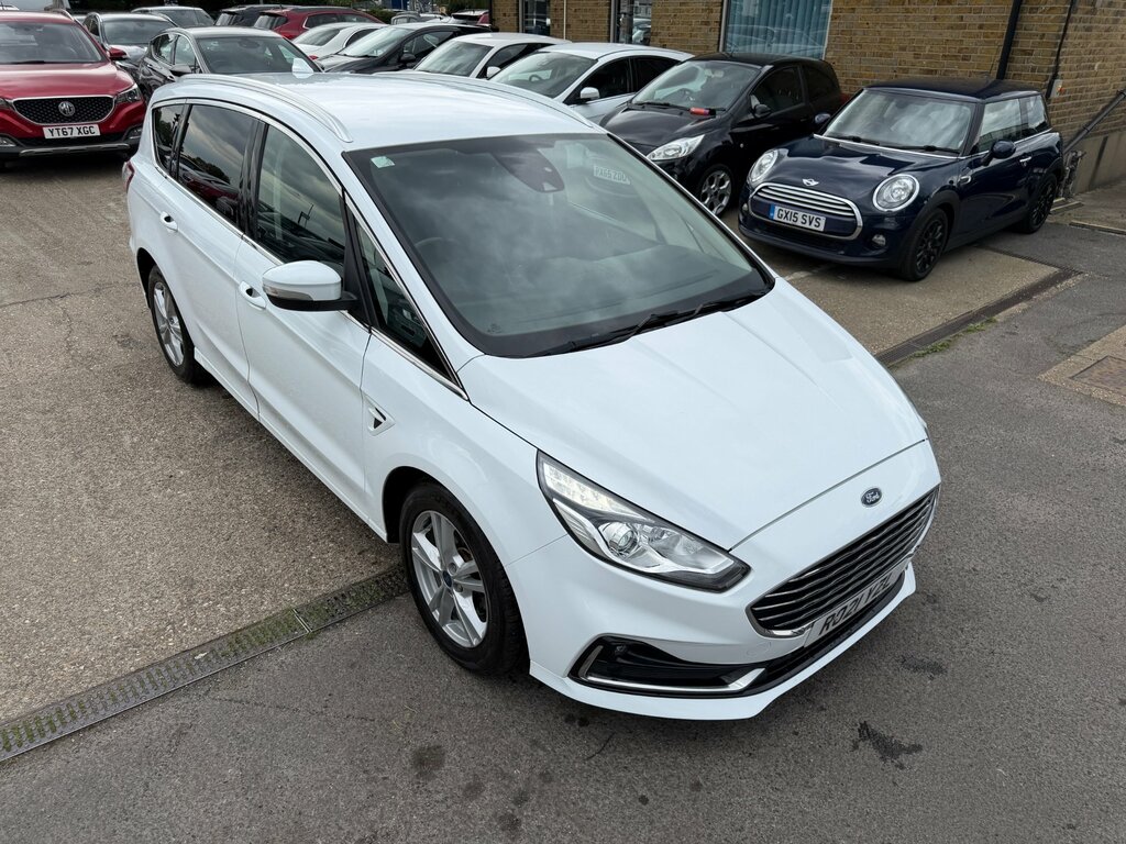 Ford S-Max 2.0 Ecoblue Titanium Mpv Euro 6 S RO21YZL White #5