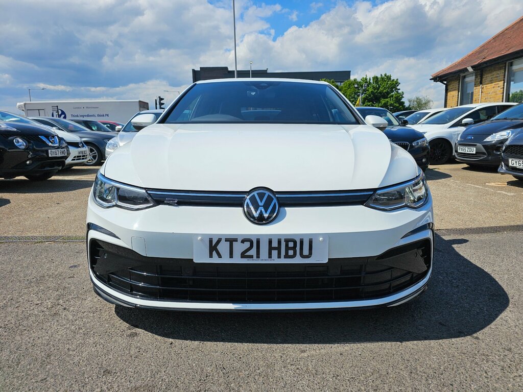 Volkswagen Golf 2.0 Tdi R-line Hatchback Dsg Euro 6 S KT21HBU White #3