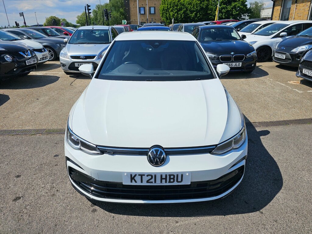 Volkswagen Golf 2.0 Tdi R-line Hatchback Dsg Euro 6 S KT21HBU White #4