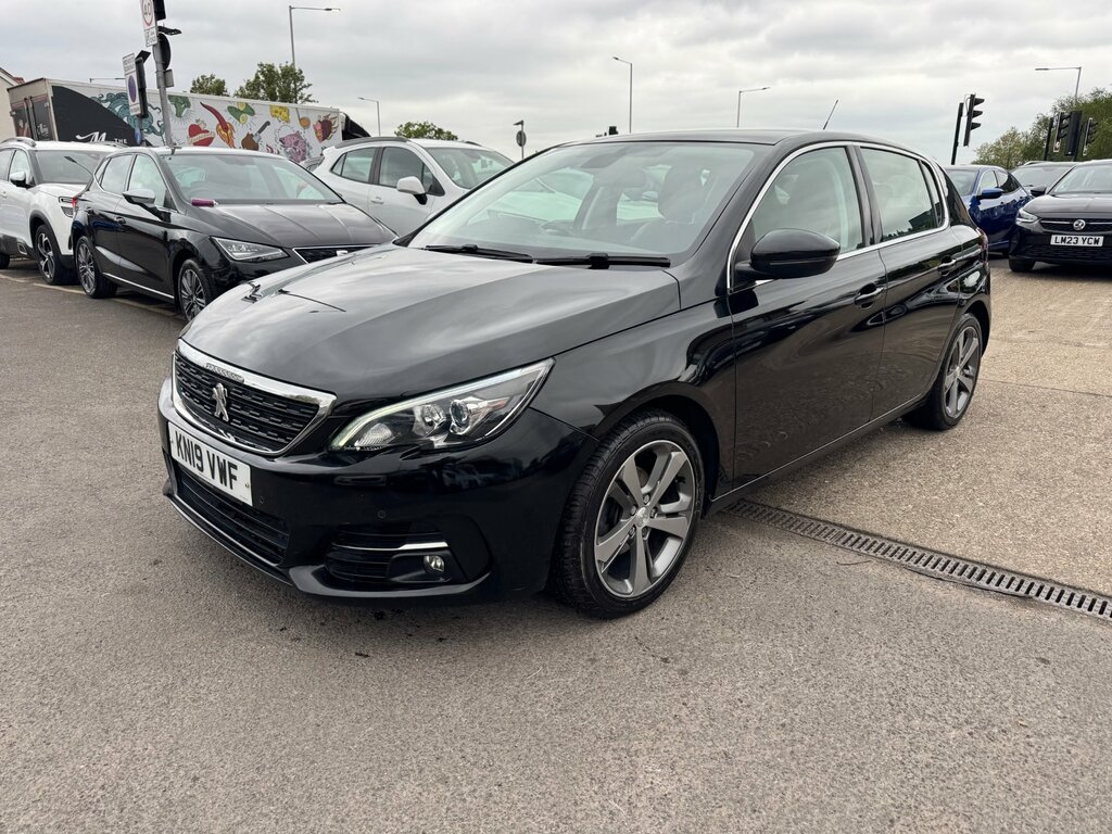 Peugeot 308 1.2 Puretech Gpf Allure Hatchback Eat E KN19VWF Black #3