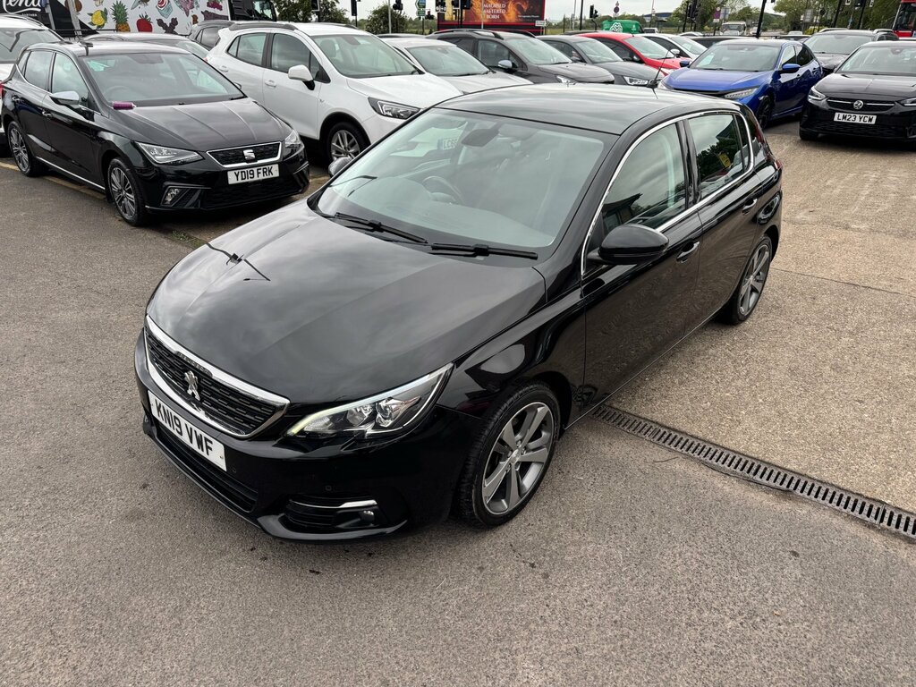 Peugeot 308 1.2 Puretech Gpf Allure Hatchback Eat E KN19VWF Black #2