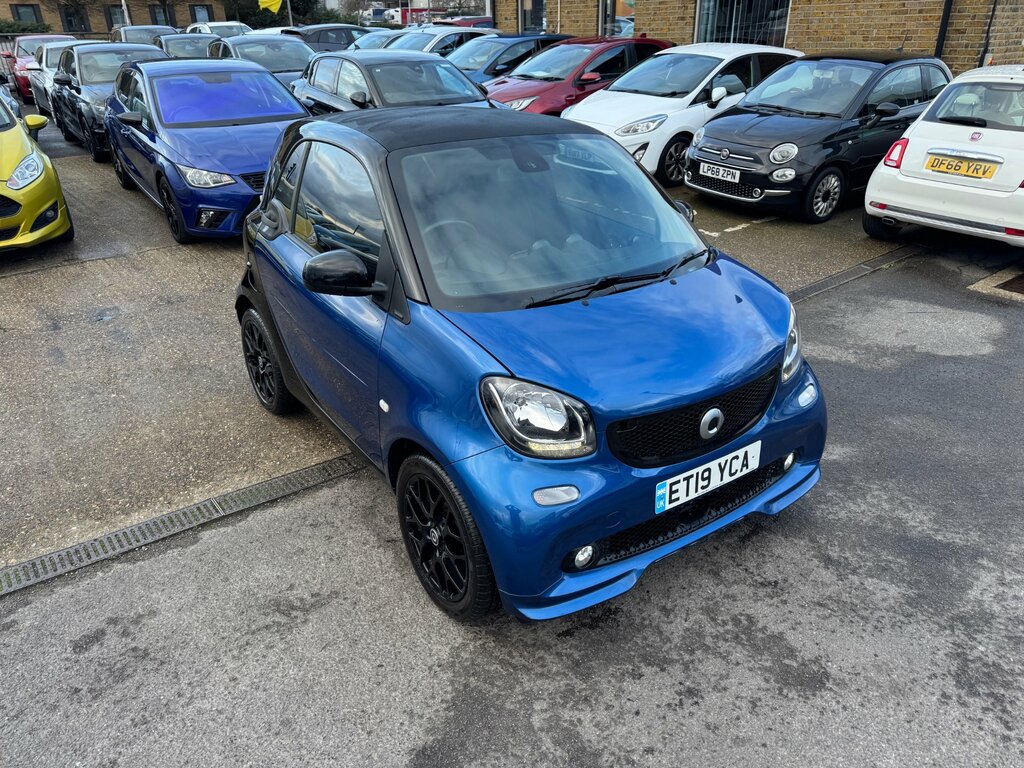 Smart Fortwo Coupe 0.9T Urbanshadow Coupe Twinamic Euro 6 Black #6