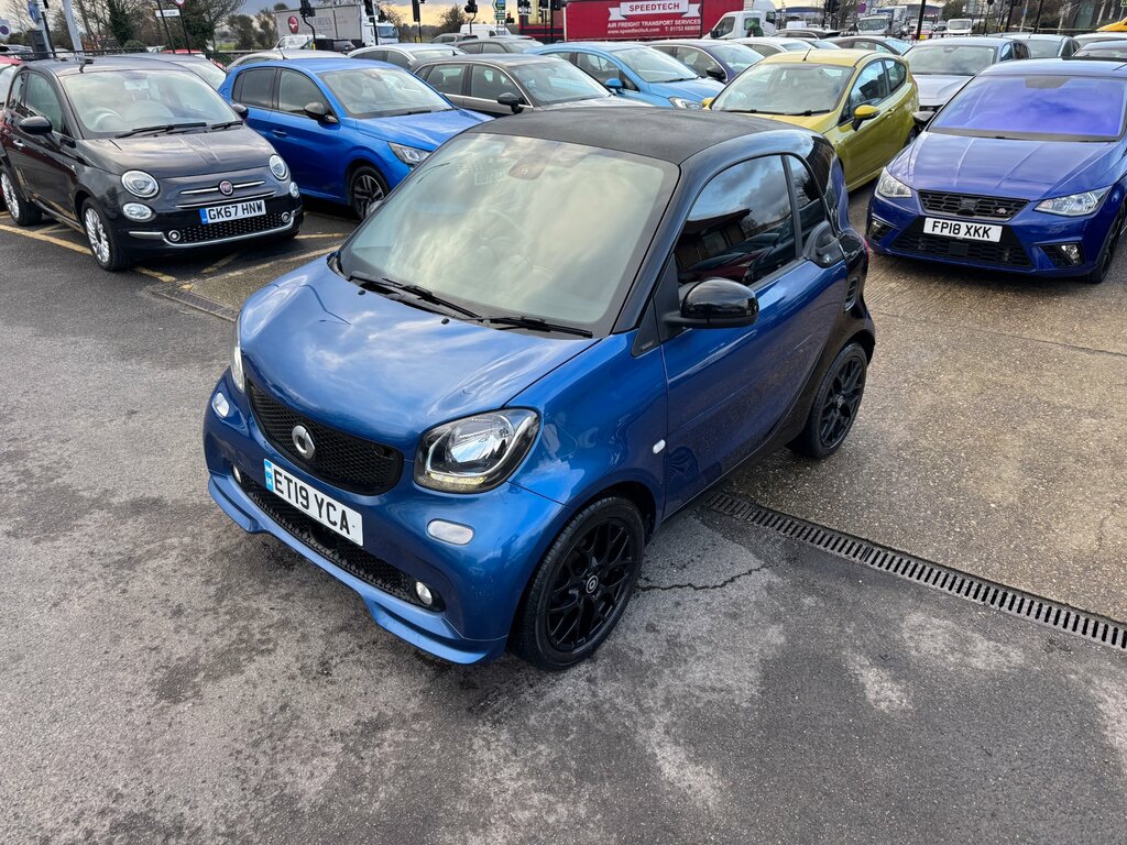 Smart Fortwo Coupe 0.9T Urbanshadow Coupe Twinamic Euro 6 Black