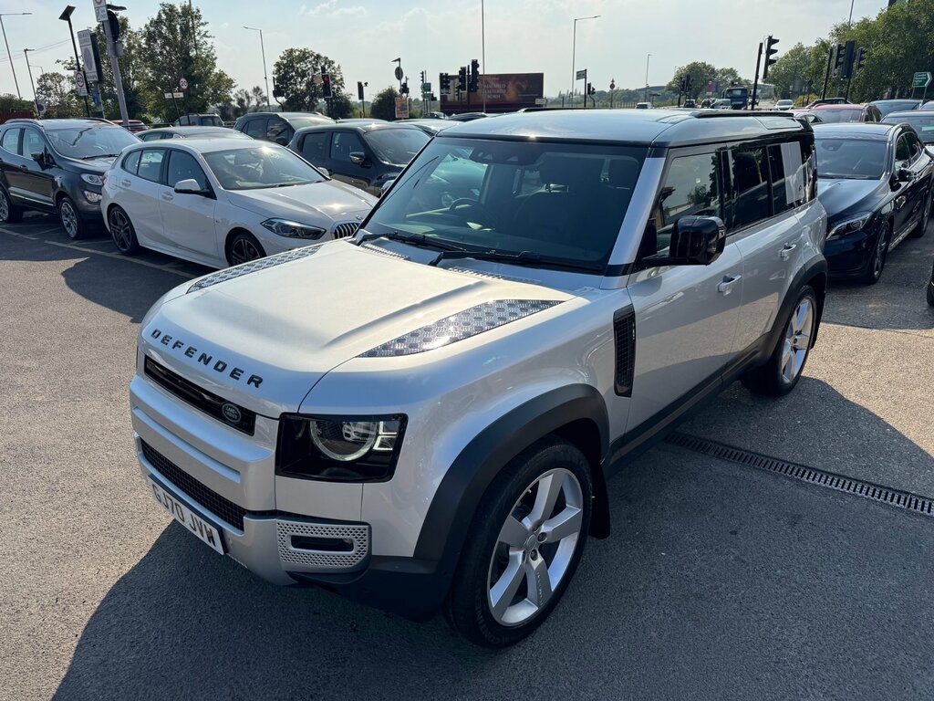 Land Rover Defender 110 2.0 Sd4 First Edition Suv 4Wd Euro GJ70JVW Silver #3