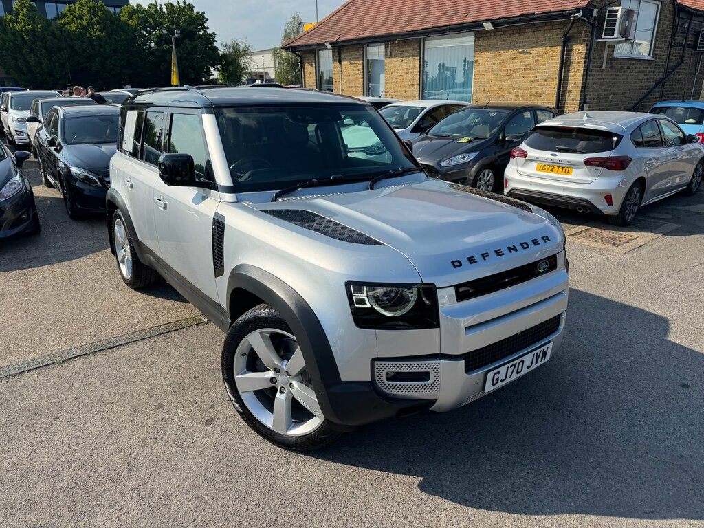 Land Rover Defender 110 2.0 Sd4 First Edition Suv 4Wd Euro GJ70JVW Silver #2