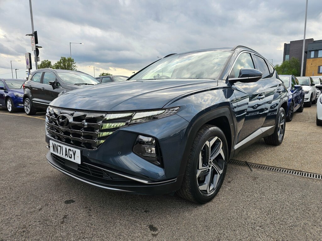 Hyundai Tucson 1.6 H T-gdi Premium Suv Hybrid Eur WN71AGY Blue #5