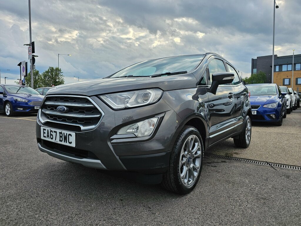 Ford Ecosport 1.0T Ecoboost Titanium Suv Euro EA67BWC Grey #5