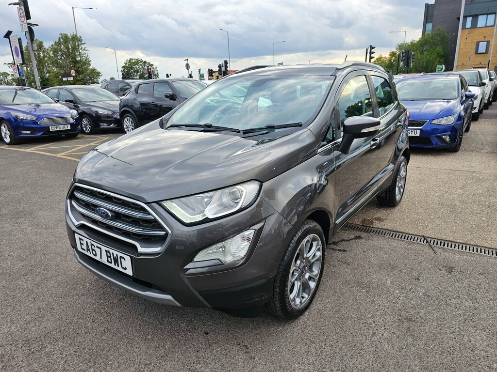 Ford Ecosport 1.0T Ecoboost Titanium Suv Euro EA67BWC Grey #6