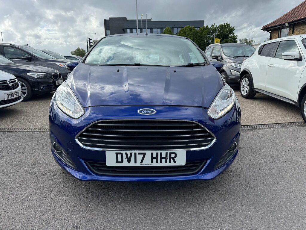 Ford Fiesta 1.0T Ecoboost Zetec Hatchback Powershif DV17HHR Blue #6