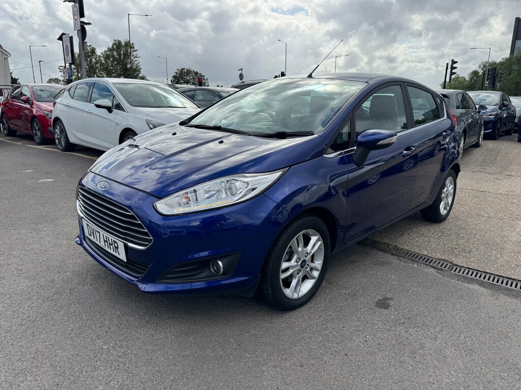 Ford Fiesta 1.0T Ecoboost Zetec Hatchback Powershif DV17HHR Blue #2