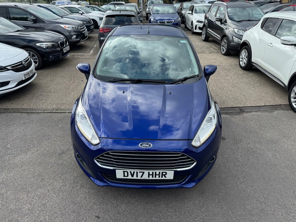 Ford Fiesta 1.0T Ecoboost Zetec Hatchback Powershif DV17HHR Blue #3