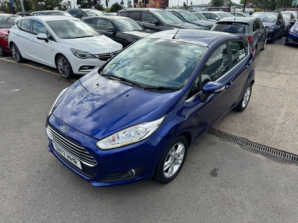 Ford Fiesta 1.0T Ecoboost Zetec Hatchback Powershif Blue