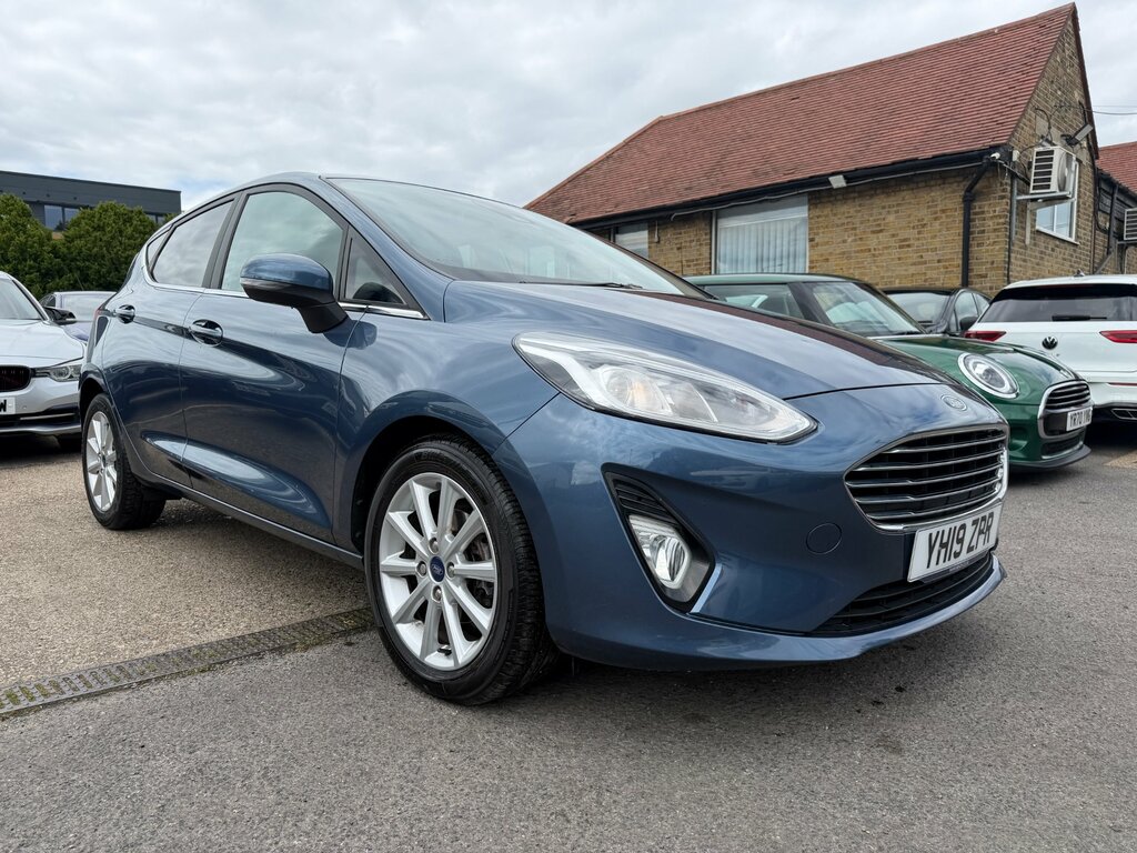 Ford Fiesta 1.0T Ecoboost Gpf Titanium Hatchback Au YH19ZPR Blue #2