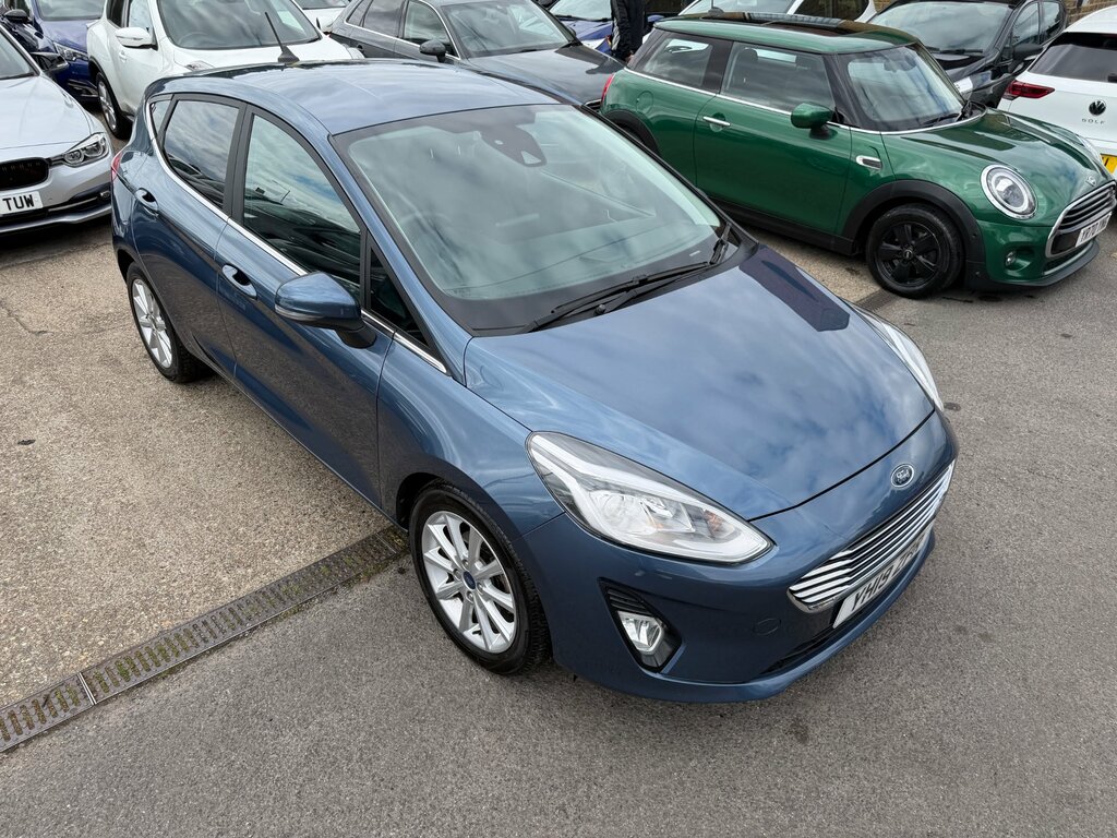 Ford Fiesta 1.0T Ecoboost Gpf Titanium Hatchback Au YH19ZPR Blue #3