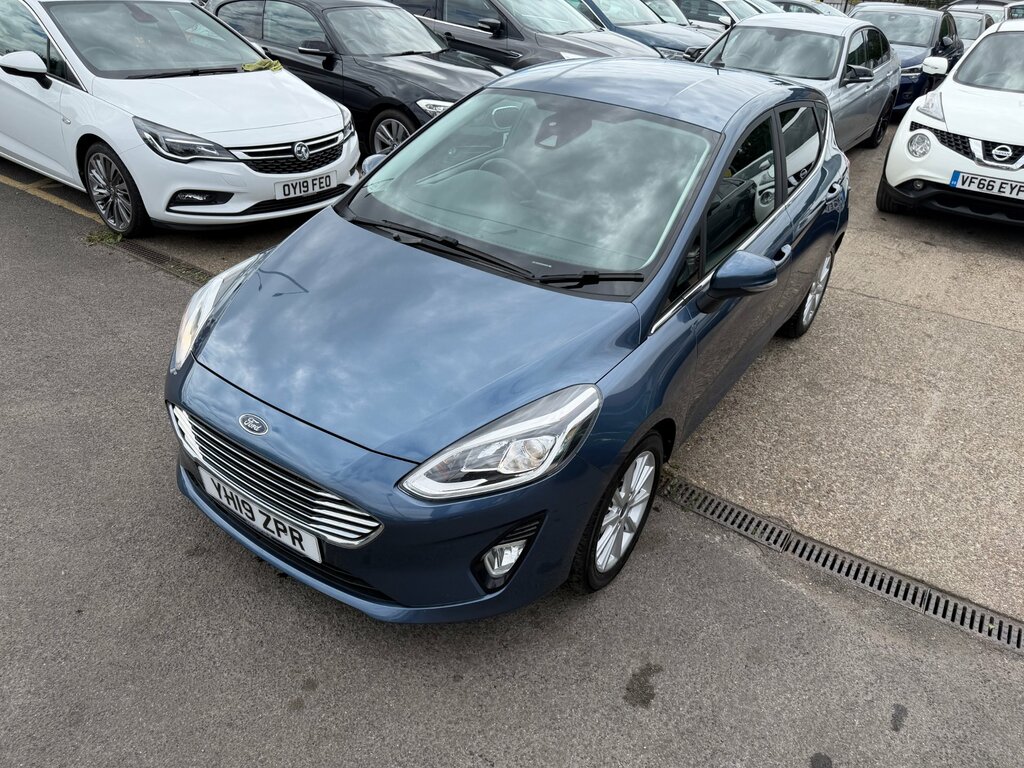 Ford Fiesta 1.0T Ecoboost Gpf Titanium Hatchback Au YH19ZPR Blue #6