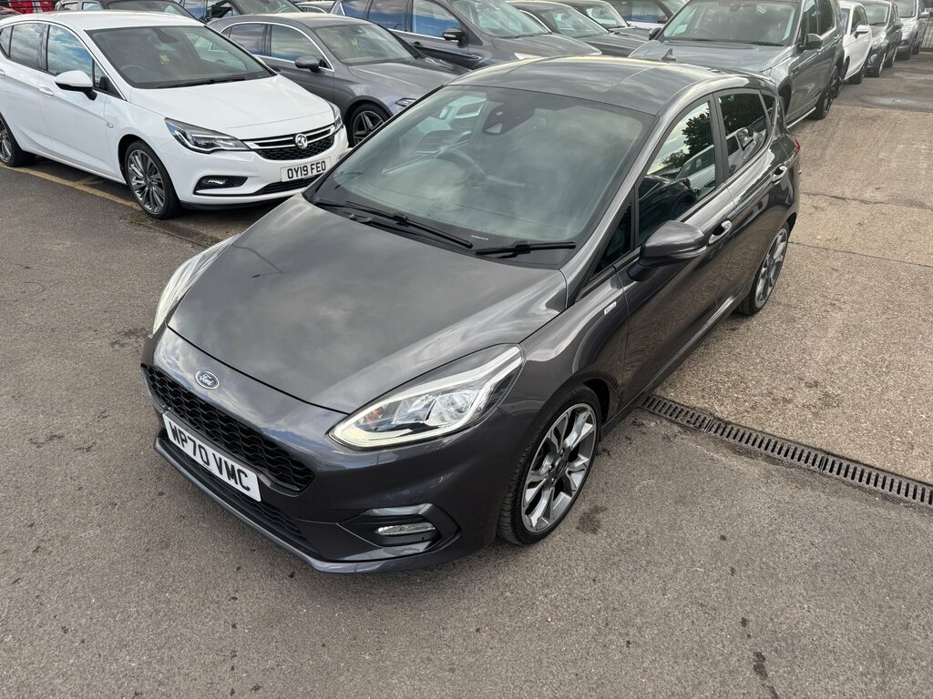 Ford Fiesta 1.0T Ecoboost St-line X Edition Hatchback Petr WP70VMC Grey #5