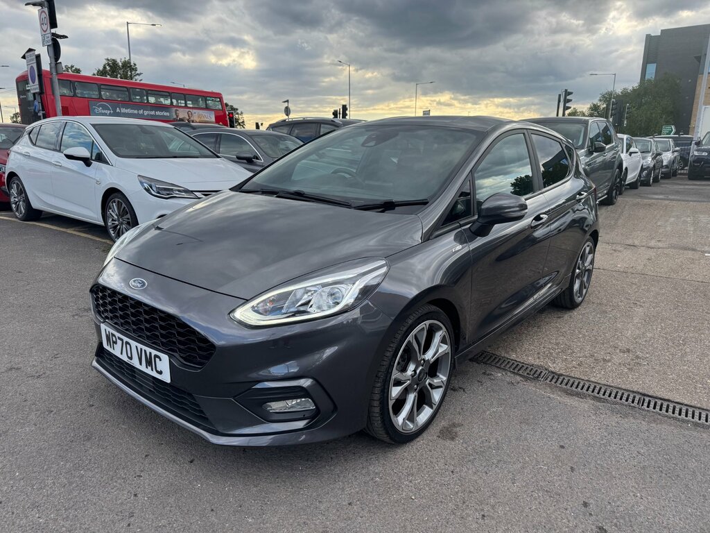 Ford Fiesta 1.0T Ecoboost St-line X Edition Hatchback Petr WP70VMC Grey #4