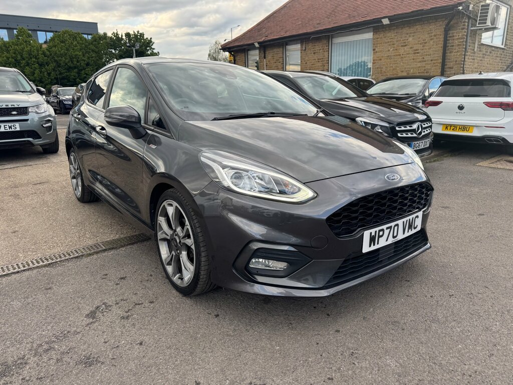 Ford Fiesta 1.0T Ecoboost St-line X Edition Hatchback Petr WP70VMC Grey #2