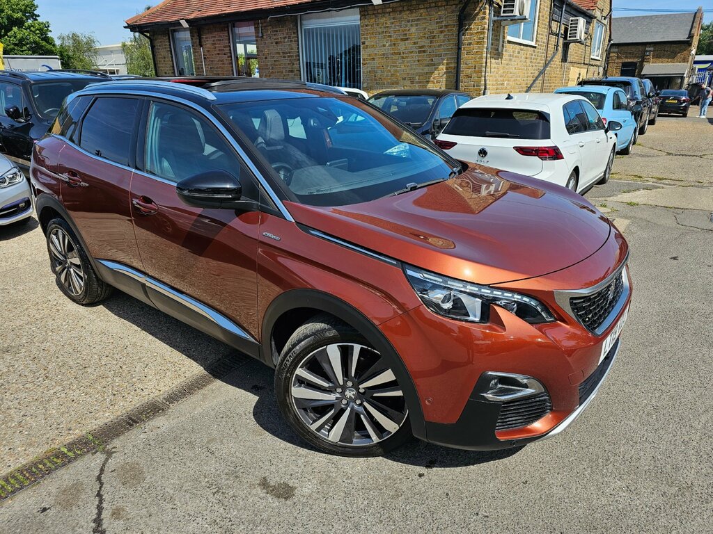 Peugeot 3008 1.2 Puretech Gt Line Suv Euro 6 LT19VDJ Brown #2