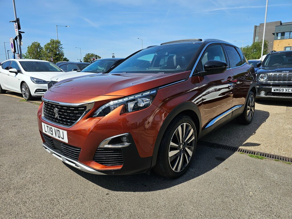 Peugeot 3008 1.2 Puretech Gt Line Suv Euro 6 LT19VDJ Brown #5