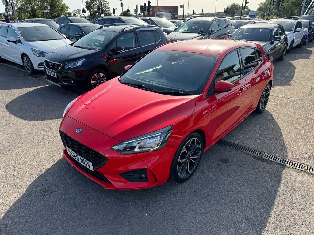 Ford Focus 1.5 Ecoblue St-line X Hatchback Eu SG69NUV Red #3