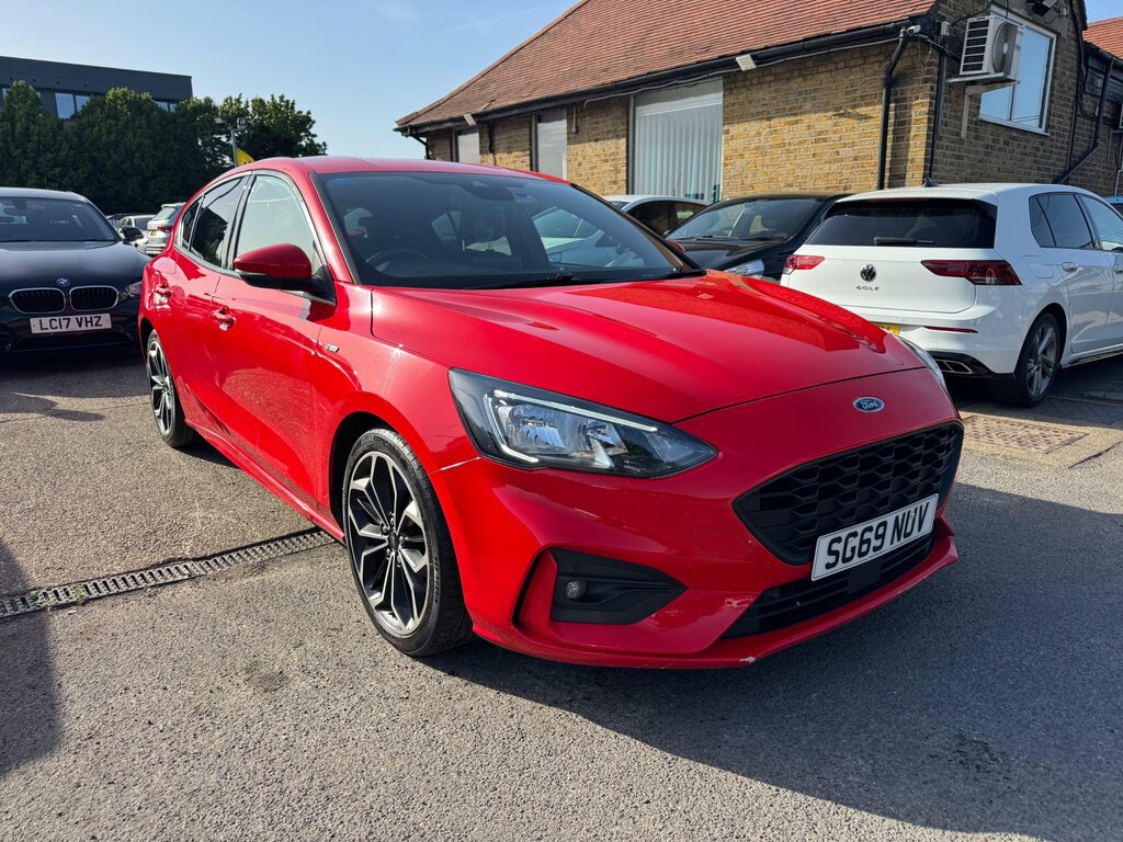 Ford Focus 1.5 Ecoblue St-line X Hatchback Eu SG69NUV Red #2