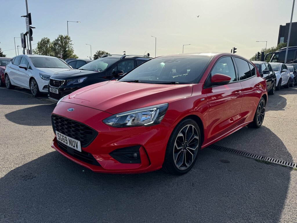 Ford Focus 1.5 Ecoblue St-line X Hatchback Eu SG69NUV Red #4