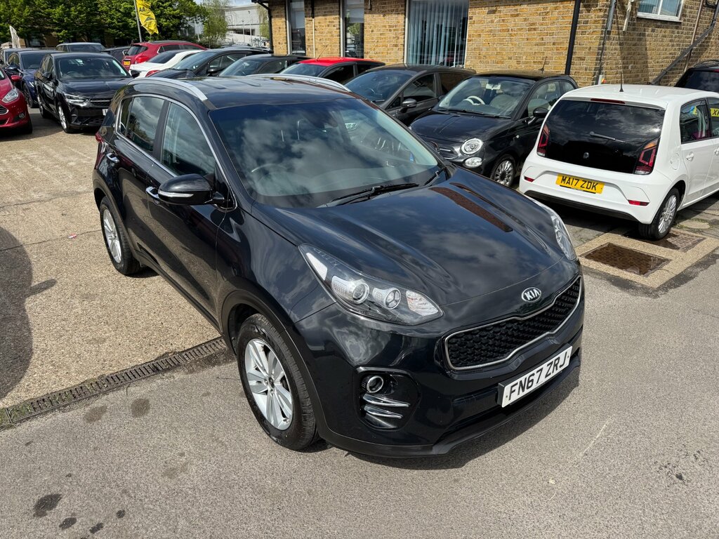 Kia Sportage 1.6 Gdi 2 Suv Euro 6 Ss 130 FN67ZRJ Black #5