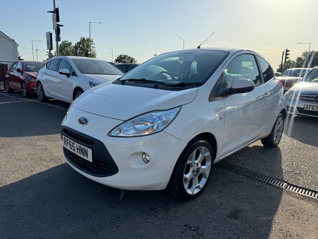 Ford KA 1.2 Zetec Hatchback Euro 5 Ss RF65HNN White #2