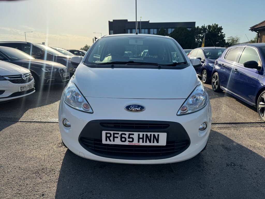 Ford KA 1.2 Zetec Hatchback Euro 5 Ss RF65HNN White #6