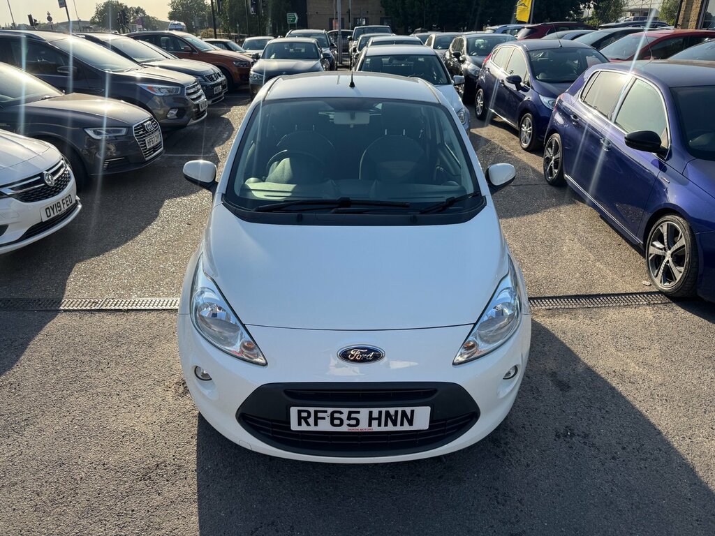 Ford KA 1.2 Zetec Hatchback Euro 5 Ss RF65HNN White #3