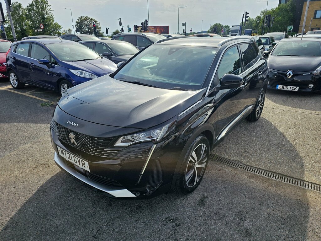 Peugeot 3008 1.2 Puretech Gt Suv Eat Euro 6 Ss 1 MT21GVR Black #5