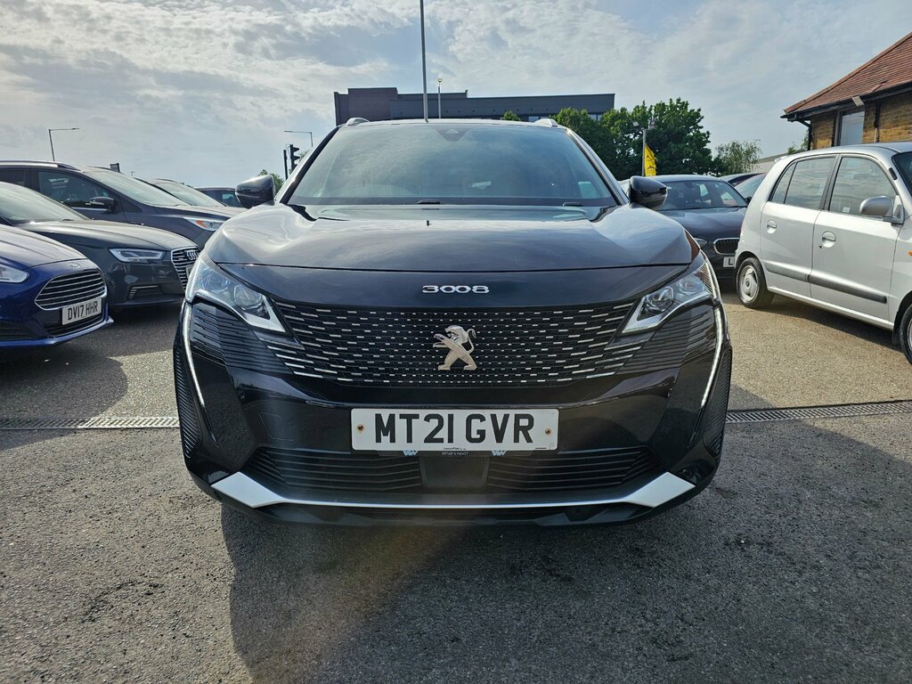 Peugeot 3008 1.2 Puretech Gt Suv Eat Euro 6 Ss 1 MT21GVR Black #2