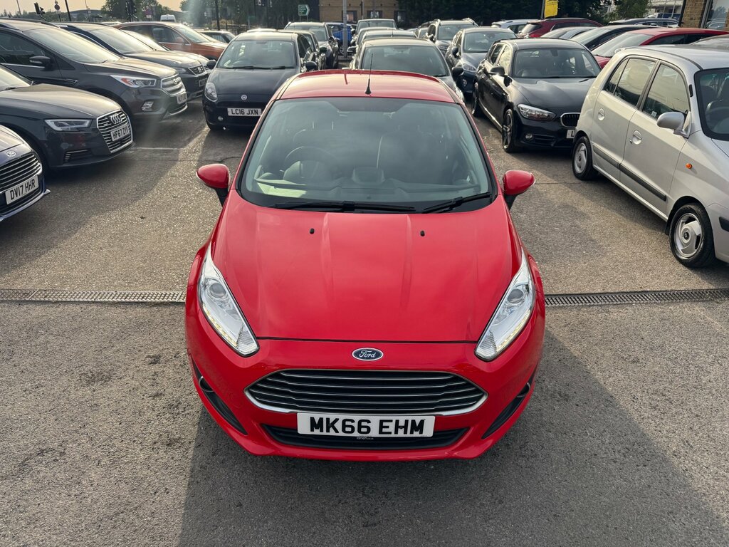 Ford Fiesta 1.25 Zetec Hatchback Euro 6 82 MK66EHM Red #3