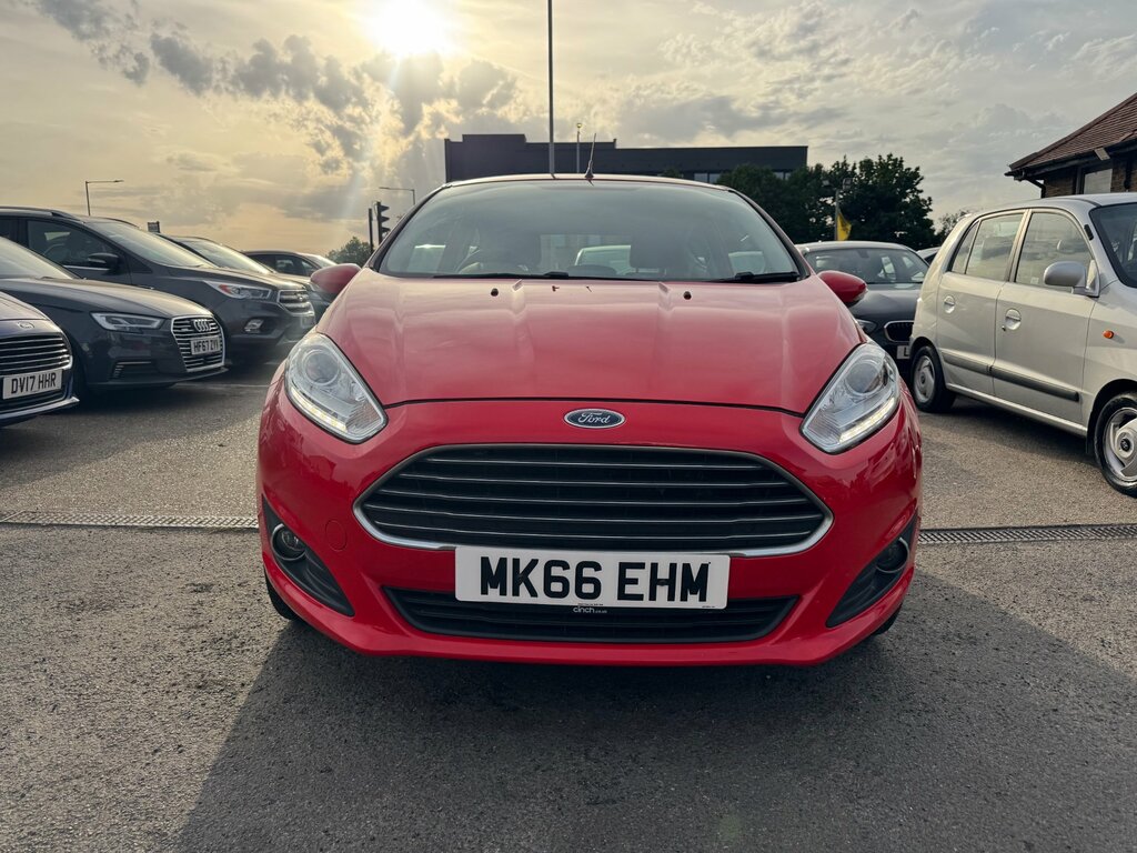 Ford Fiesta 1.25 Zetec Hatchback Euro 6 82 MK66EHM Red #4