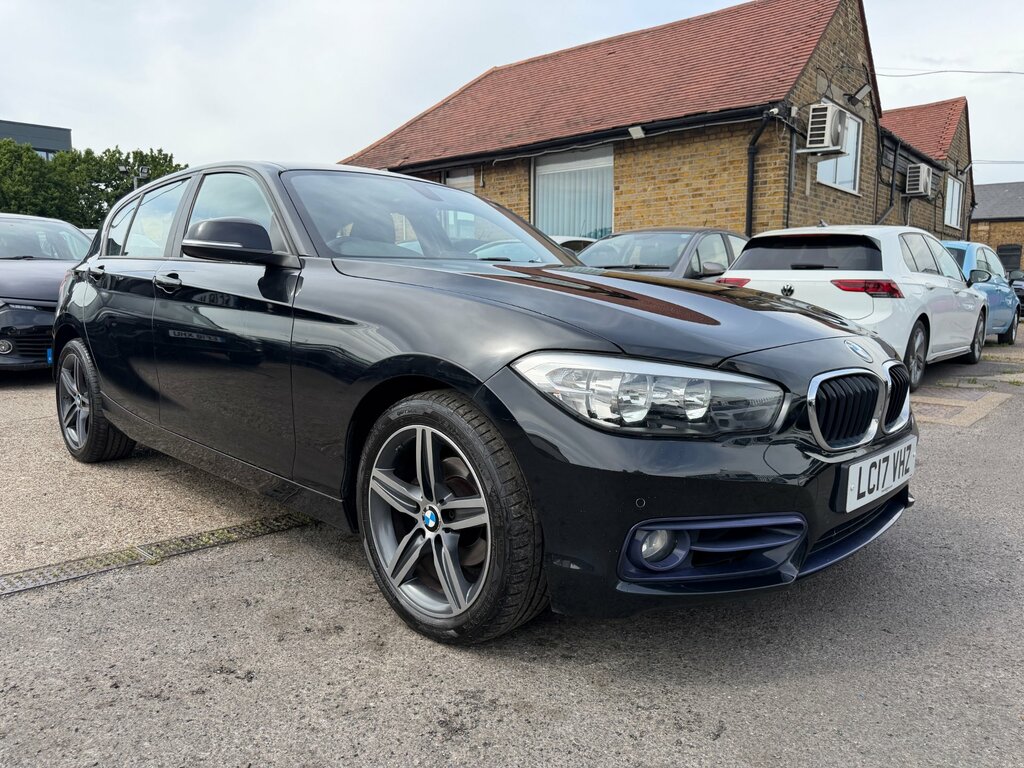 BMW 1 Series 1.5 118I Sport Hatchback Euro 6 S LC17VHZ Black #2