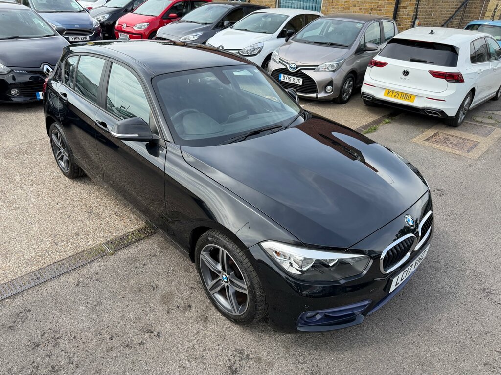 BMW 1 Series 1.5 118I Sport Hatchback Euro 6 S LC17VHZ Black #3