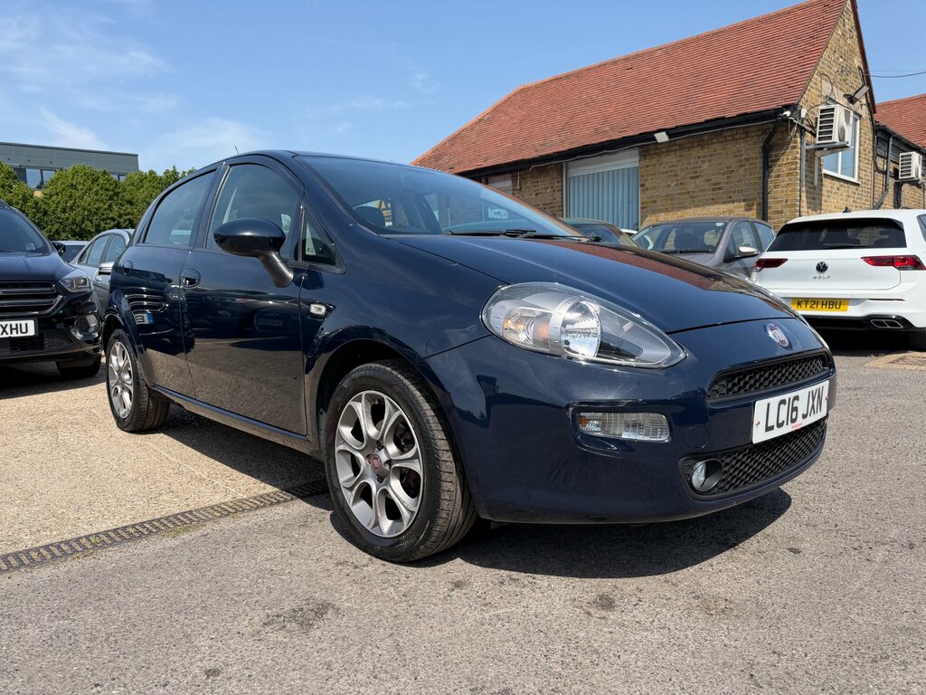 Fiat Punto 1.2 Easy Hatchback Euro 6 69 Bhp Blue #2