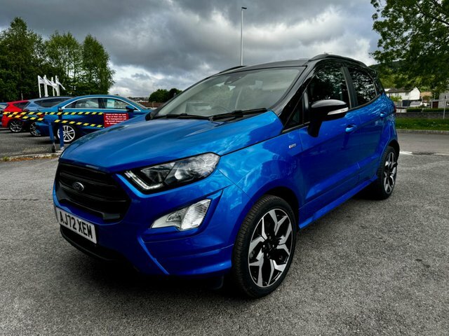 Ford Ecosport Ecoboost St-line Euro 6 AJ72XEM Blue #3