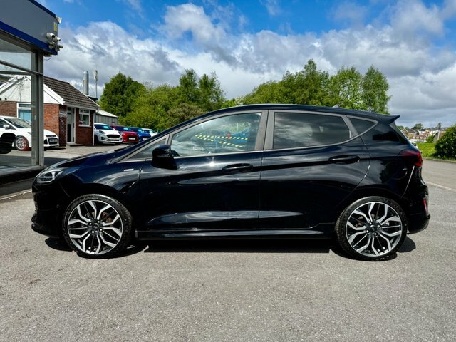Ford Fiesta Ecoboost St-line X Euro GL73JFK Black #4