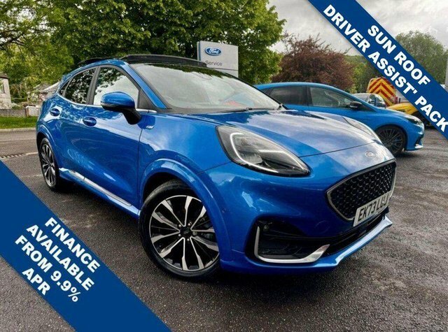 Ford Puma Ecoboost Mhev St-line Vignale Blue