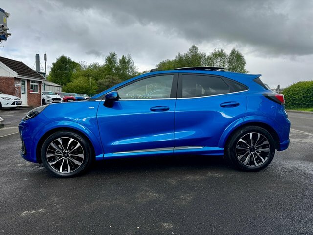 Ford Puma Ecoboost Mhev St-line Vignale EK73LUJ Blue #4
