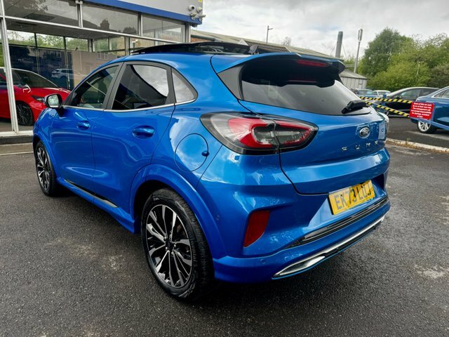 Ford Puma Ecoboost Mhev St-line Vignale EK73LUJ Blue #5