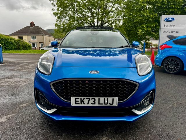 Ford Puma Ecoboost Mhev St-line Vignale EK73LUJ Blue #2
