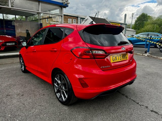 Ford Fiesta Ecoboost Mhev St-line Edition GX73HRG Red #5