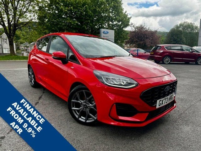Ford Fiesta Ecoboost Mhev St-line Edition Red